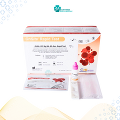 Hộp 30 Test Phát Hiện Sớm HIV CTK Ag Ab - Kit Kiểm Tra Sức Khỏe An Toàn, Đáng Tin Cậy Từ CTK - Có Tặng Kèm Kim Sử Dụng